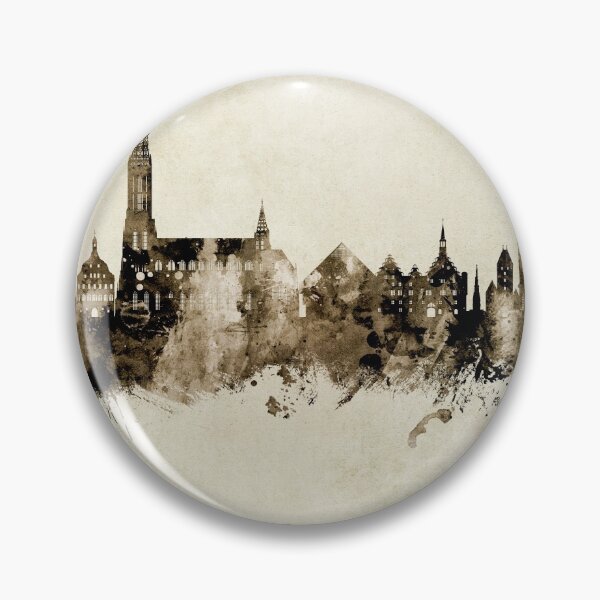 Item preview, Ulm Germany Skyline designed and sold by ArtPrints.