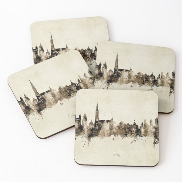Item preview, Ulm Germany Skyline designed and sold by ArtPrints.