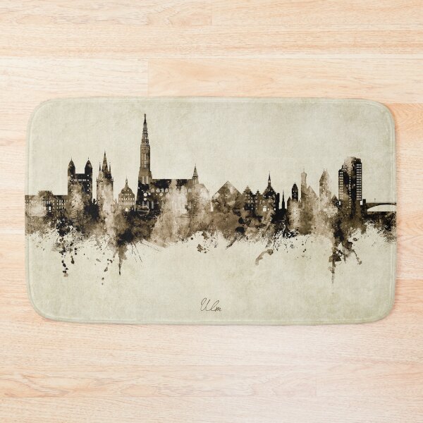 Item preview, Ulm Germany Skyline designed and sold by ArtPrints.
