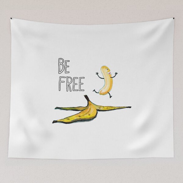 Item preview, Be Free Banana by Kaz designed and sold by kazwindness.