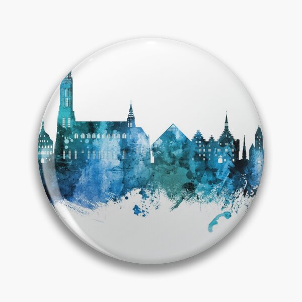 Item preview, Ulm Germany Skyline designed and sold by ArtPrints.