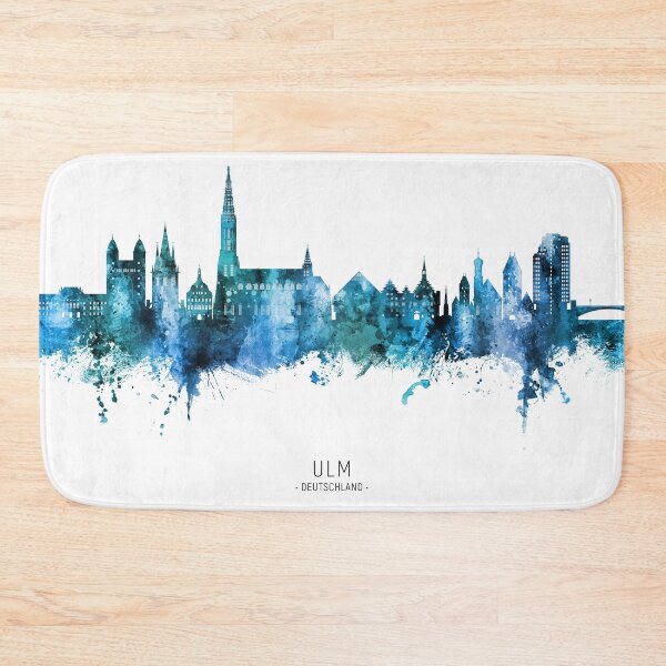Item preview, Ulm Germany Skyline designed and sold by ArtPrints.