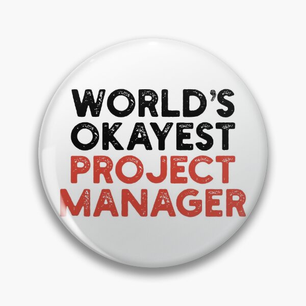 Item preview, World's Okayest Project Manager designed and sold by Tech-e-Tees.
