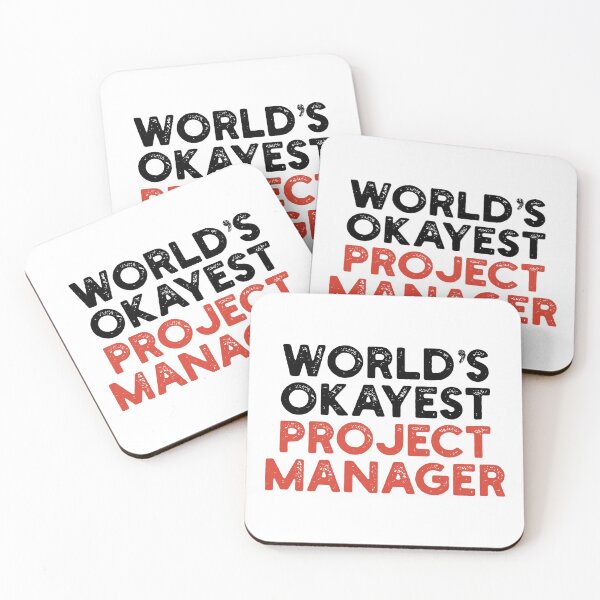 Item preview, World's Okayest Project Manager designed and sold by Tech-e-Tees.