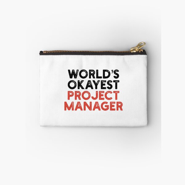 Aperçu de l'œuvre Chef de projet World's Okayest créée et vendue par Tech-e-Tees.