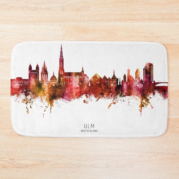 Item preview, Ulm Germany Skyline designed and sold by ArtPrints.