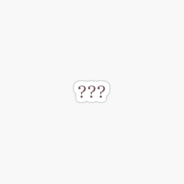 Item preview, Question mark, question mark, no clue, lost designed and sold by LucasGraebner.
