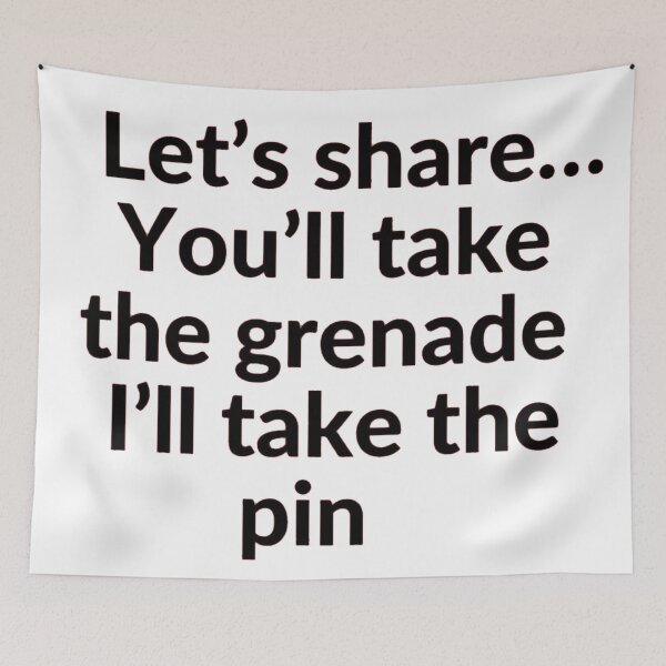 Item preview, Lets share, you take the...    silly humour designed and sold by Creativeart1974.