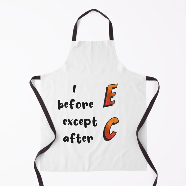 Item preview, I Before E Except After C designed and sold by SportyDogShop.