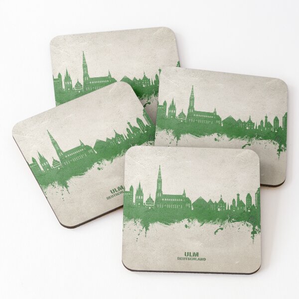 Item preview, Ulm Germany Skyline designed and sold by ArtPrints.