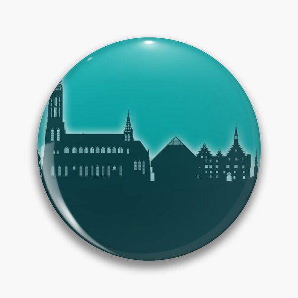 Item preview, Ulm Germany Skyline designed and sold by ArtPrints.