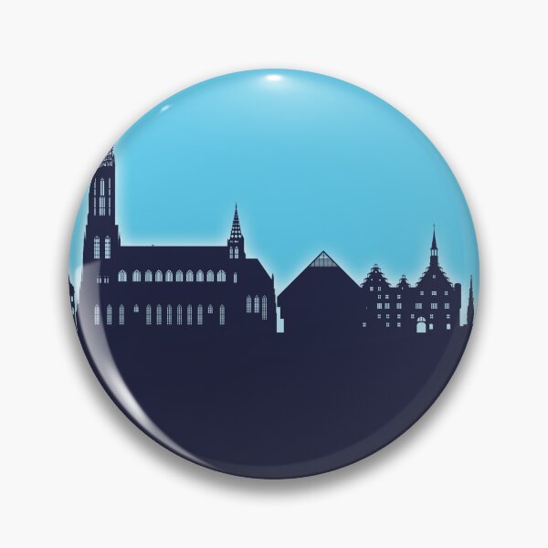 Item preview, Ulm Germany Skyline designed and sold by ArtPrints.