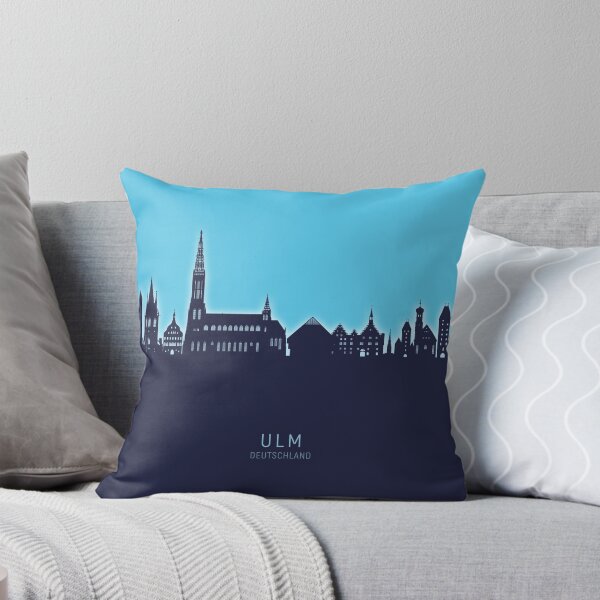 Item preview, Ulm Germany Skyline designed and sold by ArtPrints.