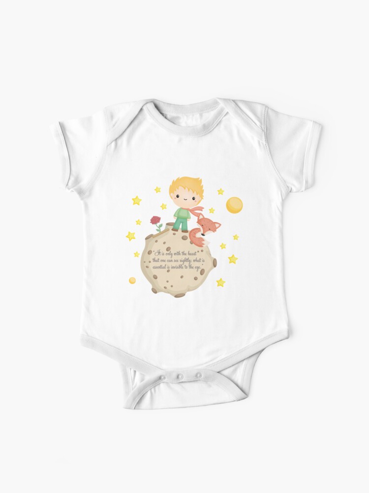 The Little Prince English Version Baby One Piece By 11uponatime Redbubble