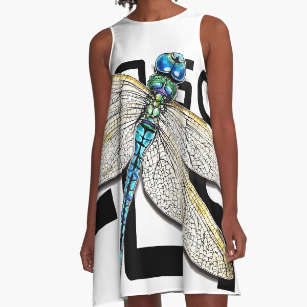 dragonfly A-Line Dress