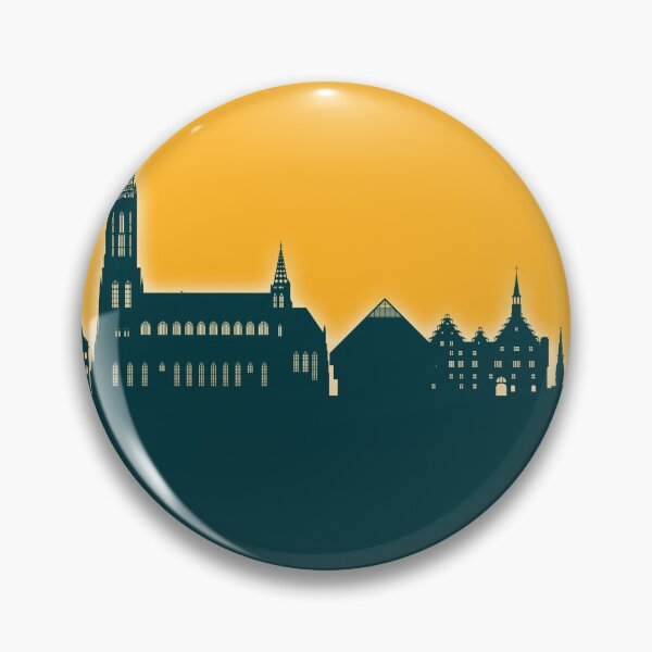 Item preview, Ulm Germany Skyline designed and sold by ArtPrints.