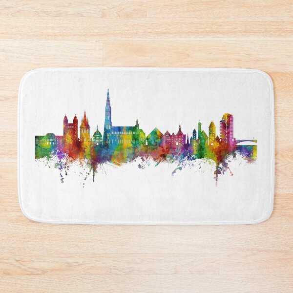 Item preview, Ulm Germany Skyline designed and sold by ArtPrints.
