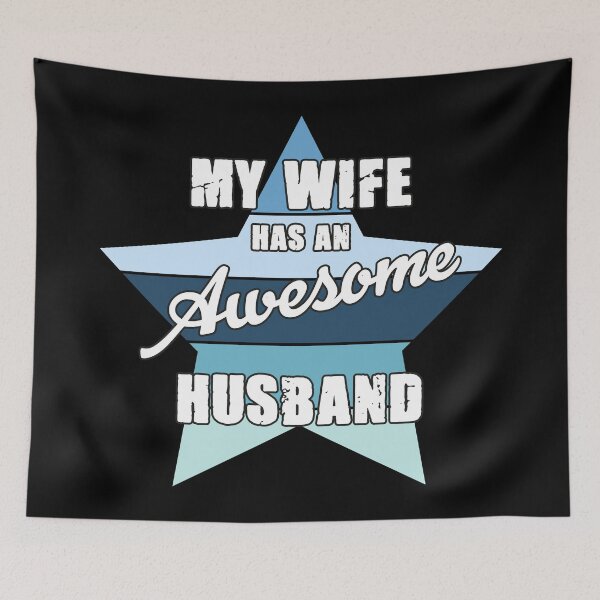 Item preview, My Wife Has An Awesome Husband Funny Husband designed and sold by Status71.