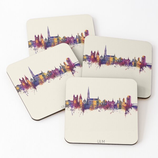 Item preview, Ulm Germany Skyline designed and sold by ArtPrints.