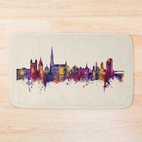 Item preview, Ulm Germany Skyline designed and sold by ArtPrints.