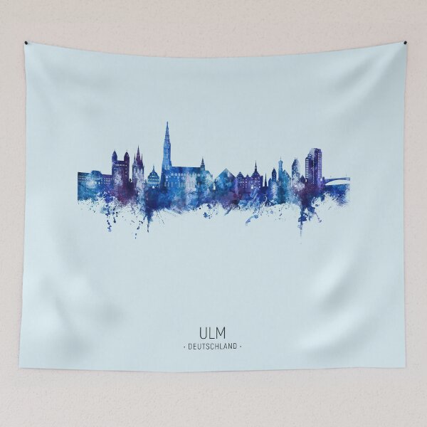 Item preview, Ulm Germany Skyline designed and sold by ArtPrints.