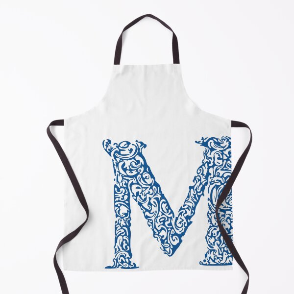 Item preview, Blue Monogram - Letter "M" designed and sold by RoamingRabbit.