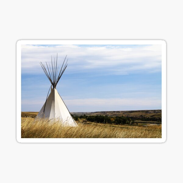 Blackfoot Teepee Sticker