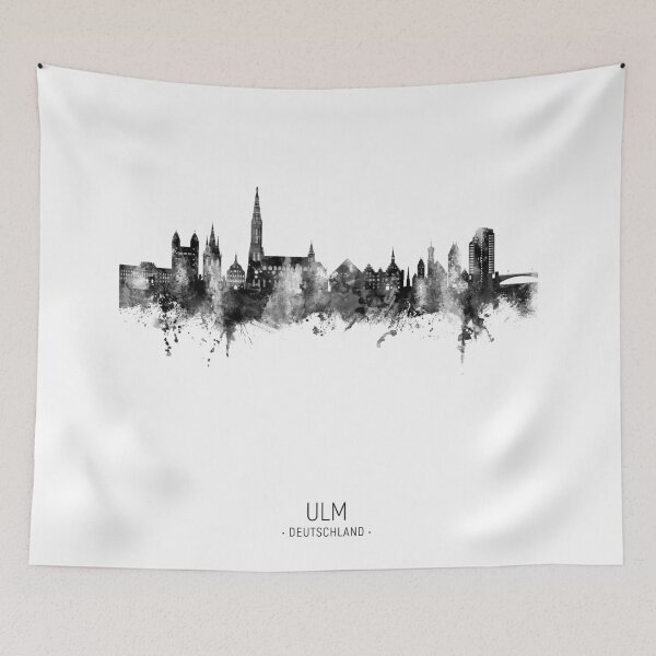 Item preview, Ulm Germany Skyline designed and sold by ArtPrints.