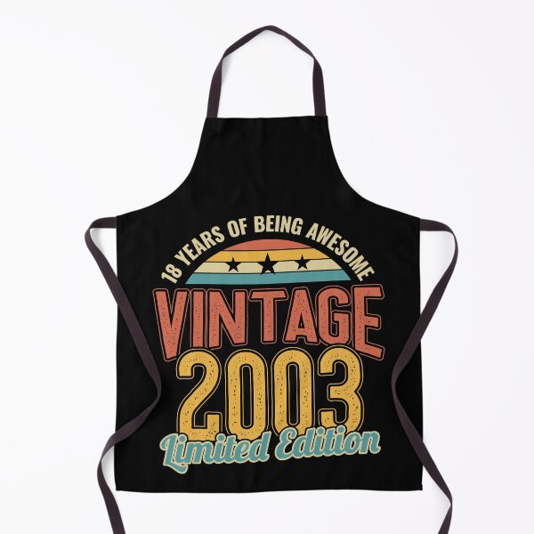 Item preview, 18th Birthday 18 Years of Being Awesome 2003 designed and sold by Hananiah Merch.