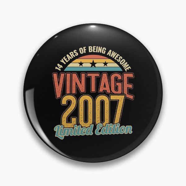 Item preview, 14th Birthday 14 Years of Being Awesome 2007 designed and sold by Hananiah Merch.
