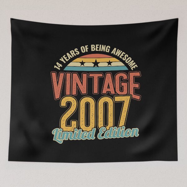 Item preview, 14th Birthday 14 Years of Being Awesome 2007 designed and sold by Hananiah Merch.