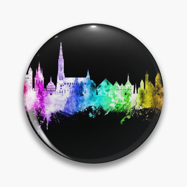 Item preview, Ulm Germany Skyline designed and sold by ArtPrints.