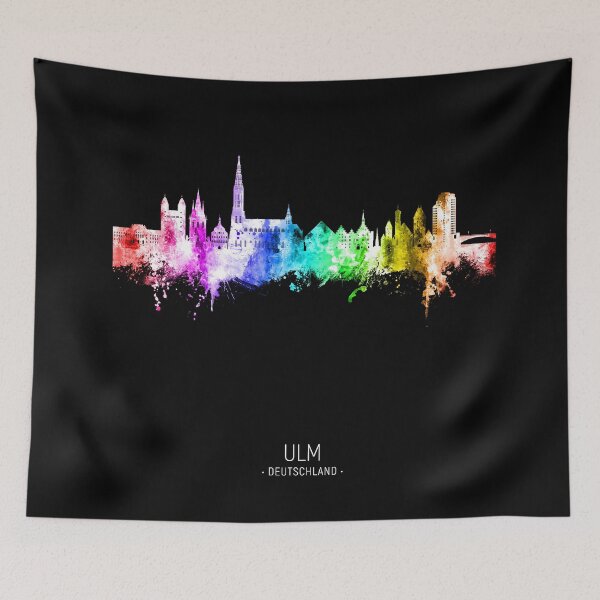 Item preview, Ulm Germany Skyline designed and sold by ArtPrints.