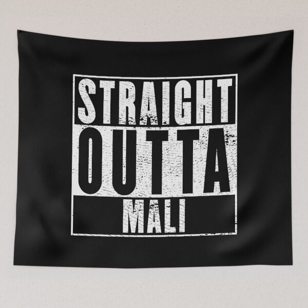 Item preview, Straight Outta Mali designed and sold by RandomStuffShop.