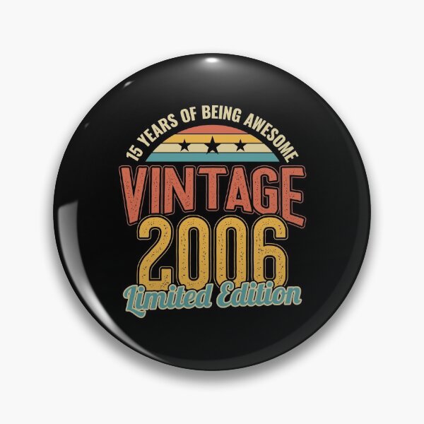 Item preview, 15th Birthday 15 Years of Being Awesome 2006 designed and sold by Hananiah Merch.