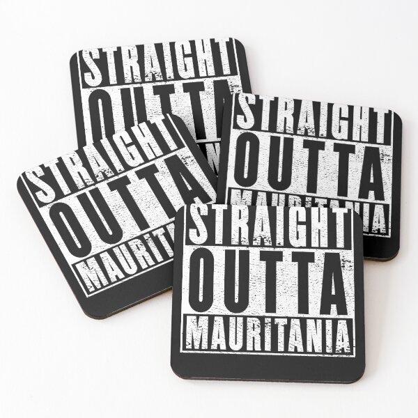Item preview, Straight Outta Mauritania designed and sold by RandomStuffShop.