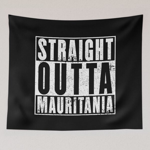 Item preview, Straight Outta Mauritania designed and sold by RandomStuffShop.