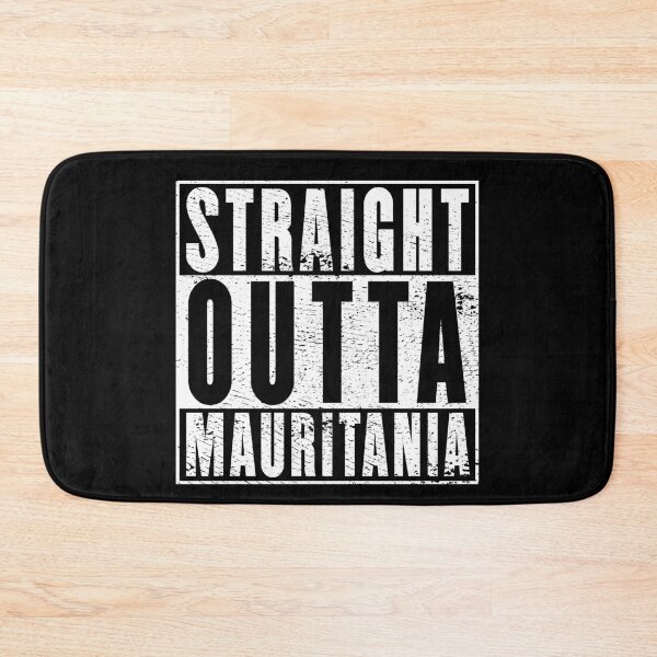 Item preview, Straight Outta Mauritania designed and sold by RandomStuffShop.