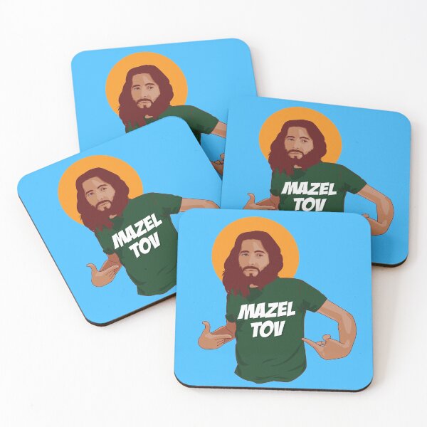 Artikelvorschau, Mazel Tov Lustiger Jesus Meme jüdischer Chanukka-Hebräer entworfen und verkauft von Essetino.