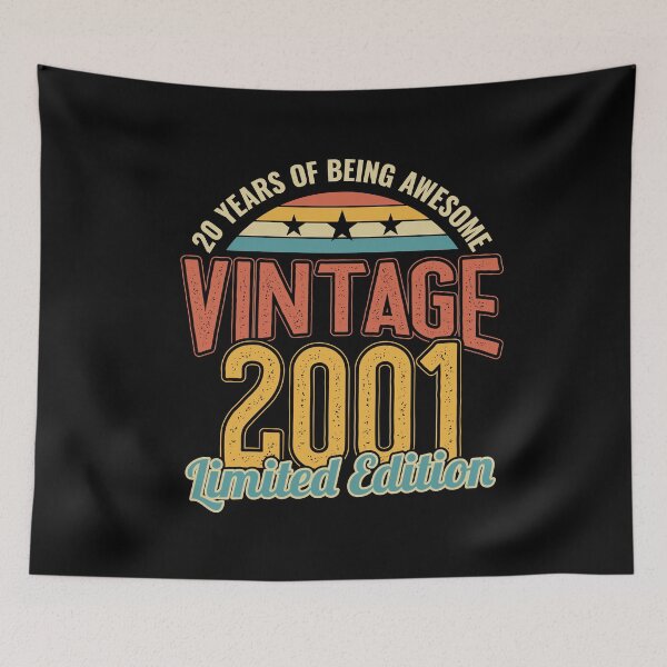 Item preview, 20th Birthday 20 Years of Being Awesome 2001 designed and sold by Hananiah Merch.