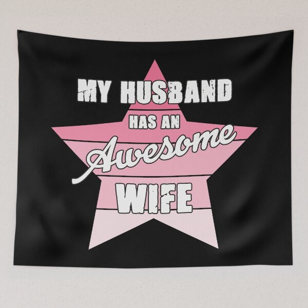 Item preview, My Husband Has An Awesome Wife Funny Wife designed and sold by Status71.