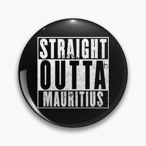 Item preview, Straight Outta Mauritius designed and sold by RandomStuffShop.