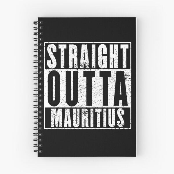 Item preview, Straight Outta Mauritius designed and sold by RandomStuffShop.