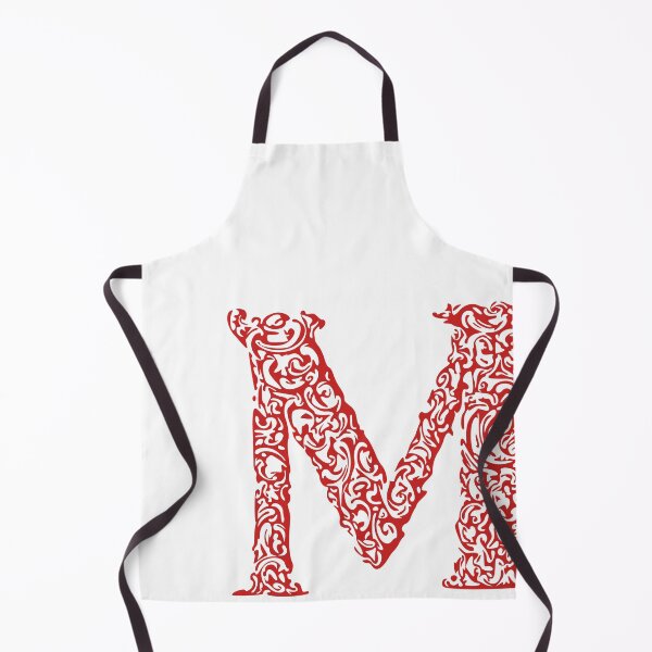 Item preview, Red Monogram - Letter "M" designed and sold by RoamingRabbit.