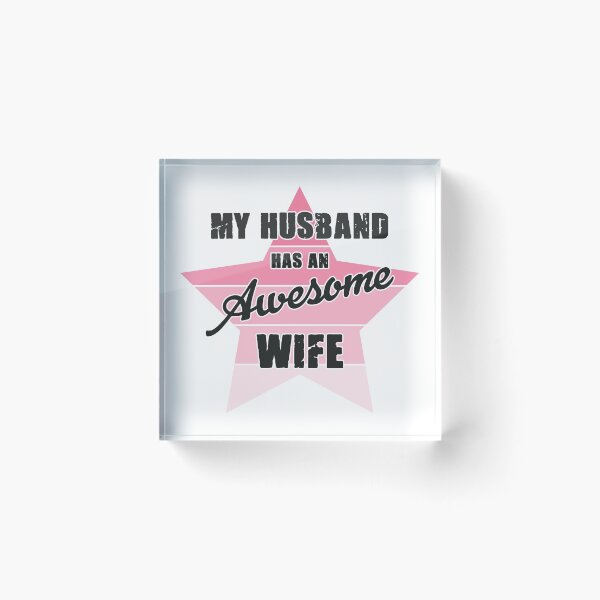 Item preview, My Husband Has An Awesome Wife Funny Wife designed and sold by Status71.