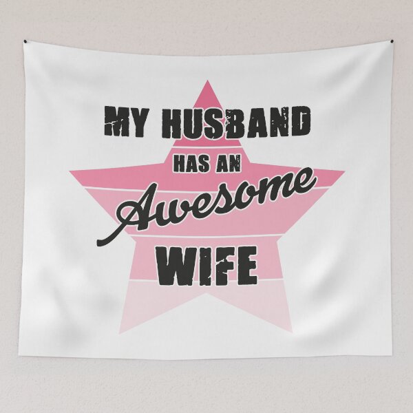 Item preview, My Husband Has An Awesome Wife Funny Wife designed and sold by Status71.