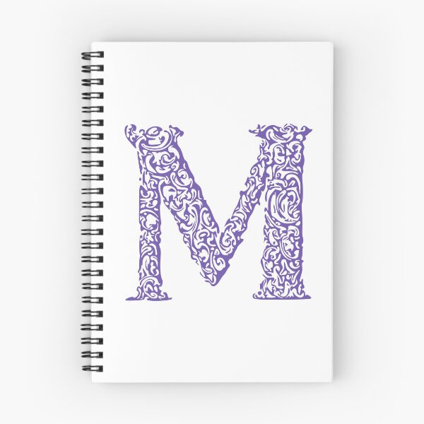 Item preview, Purple Monogram - Letter "M" designed and sold by RoamingRabbit.