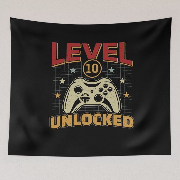 Item preview, 10th Birthday Level 10 Unlocked Video Gamer designed and sold by Hananiah Merch.