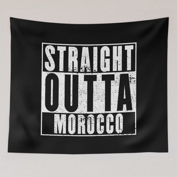 Item preview, Straight Outta Morocco designed and sold by RandomStuffShop.