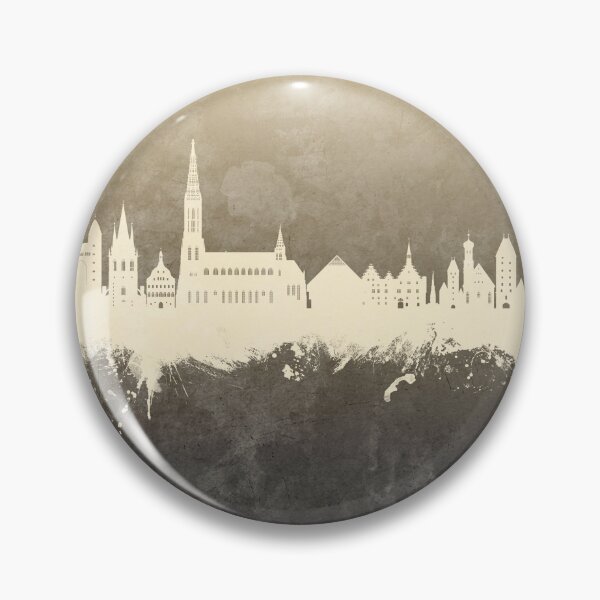 Item preview, Ulm Germany Skyline designed and sold by ArtPrints.